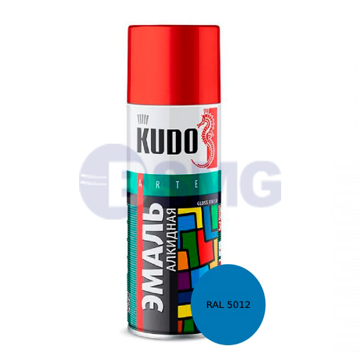 უნივერსალური ემალი ცისფერი, აეროზოლი (520 მლ)KU-1010  025045