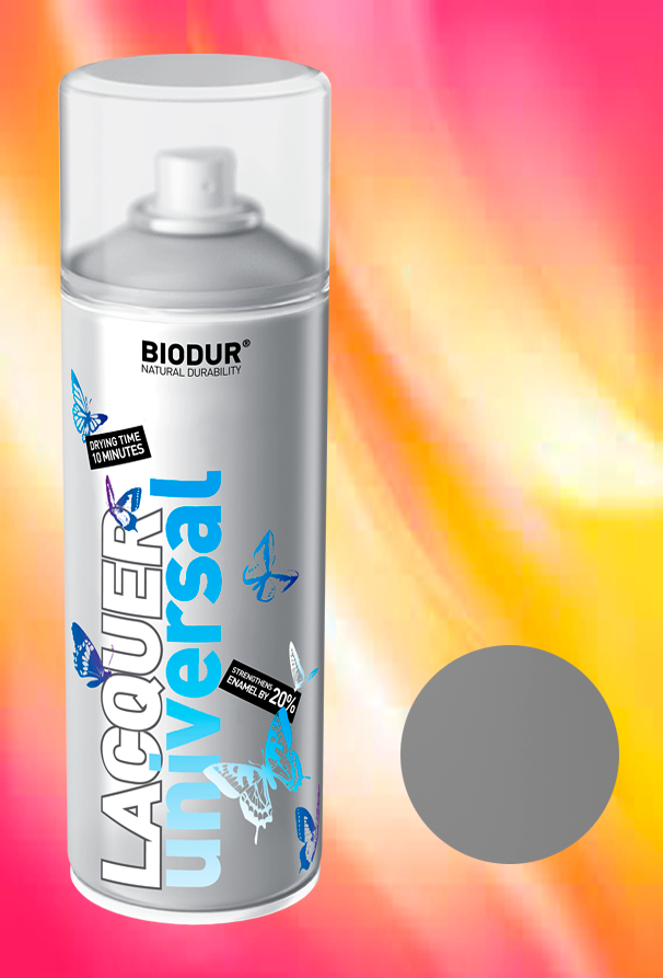 ბრონზესფერი 400 ml უნი. სპრეი BIODUR   013158