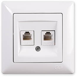 როზეტი VS თ/რ ტელეფონის ორიანი    002126