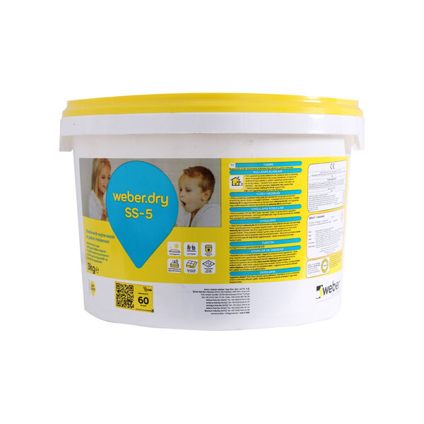 გიდროიზოლაცია WEBER DRY ss-5 10კგ   028359