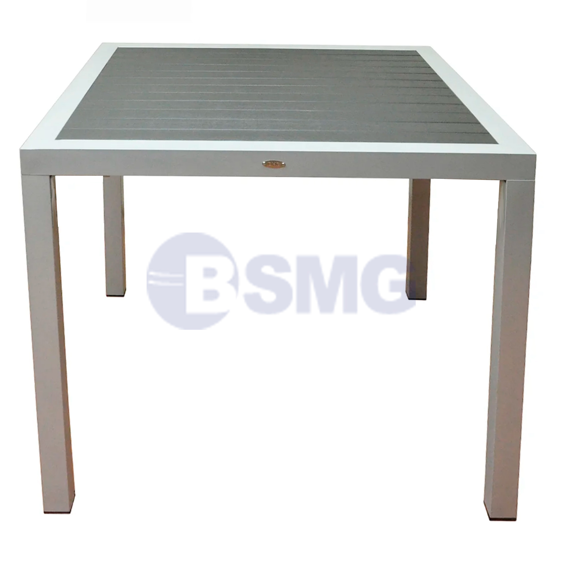 პლ. მაგიდა 90*90 ZER CT068-D თეთრი/ანტრაციტი   026269