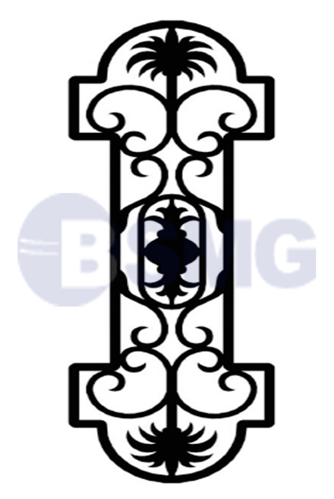 მოაჯირის კონსტრუქცია  24,5*90სმ   010631