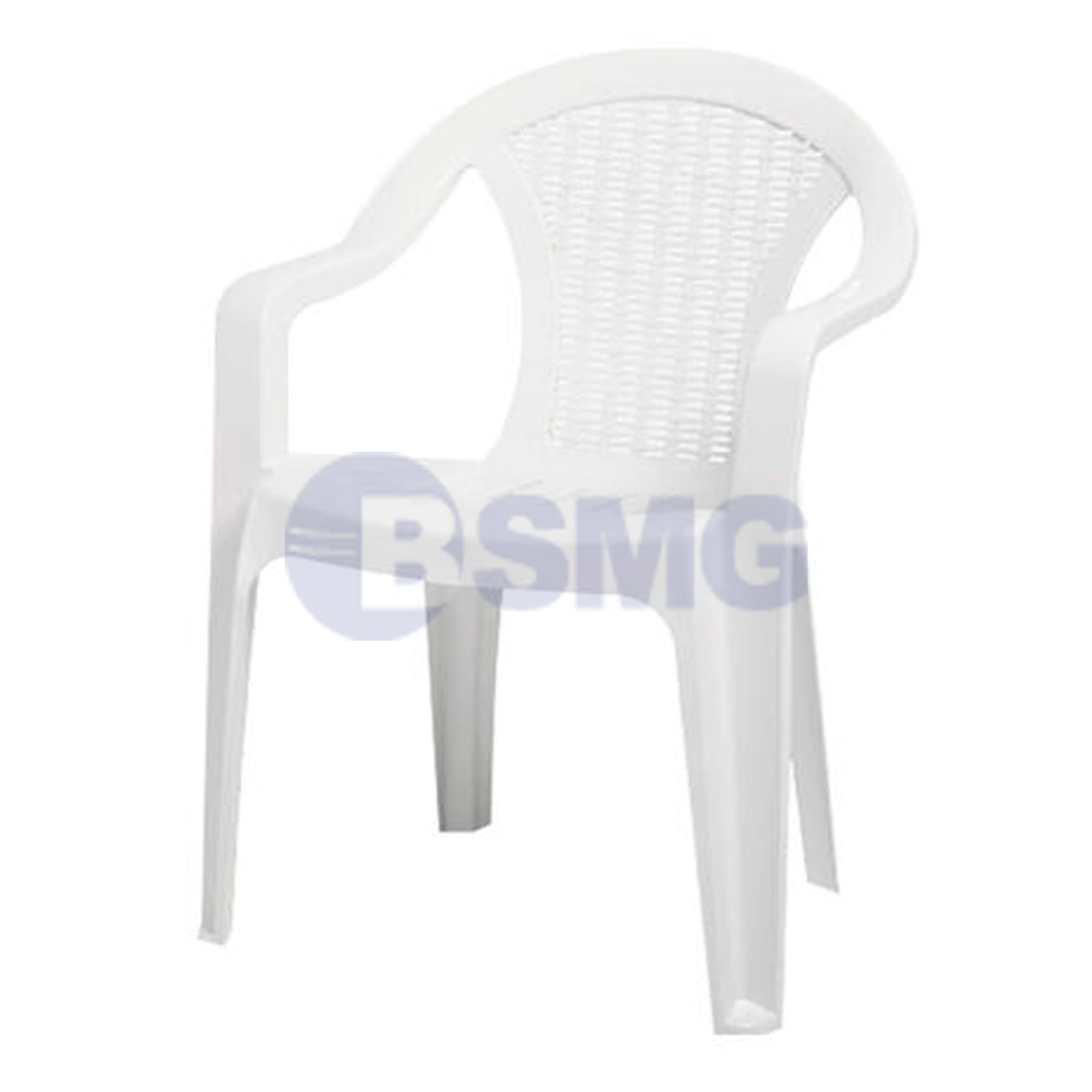 პლ. სკამი MEGA CT010-W თეთრი   026271