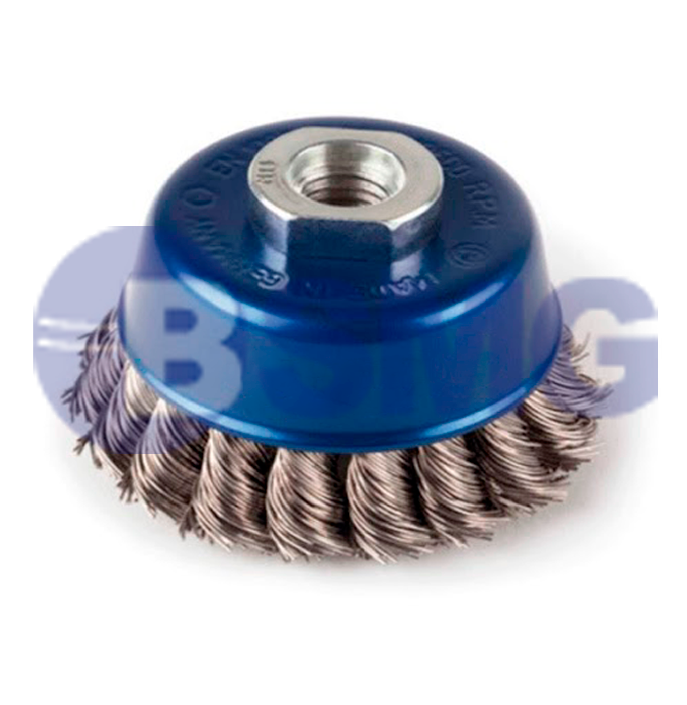 ლითონის ჯაგრისები   100 მმ    014912