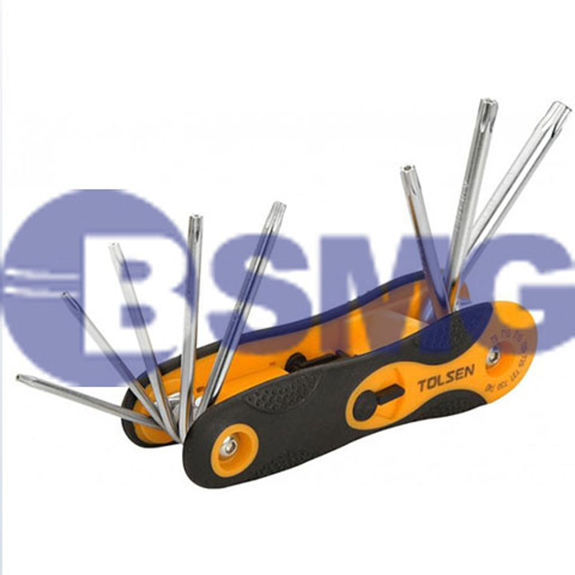 TOL189-20059 ექვსკუთხა სახრახნისის ნაკრები მრგვალი ბოლოებით 8ც-იანი    000703