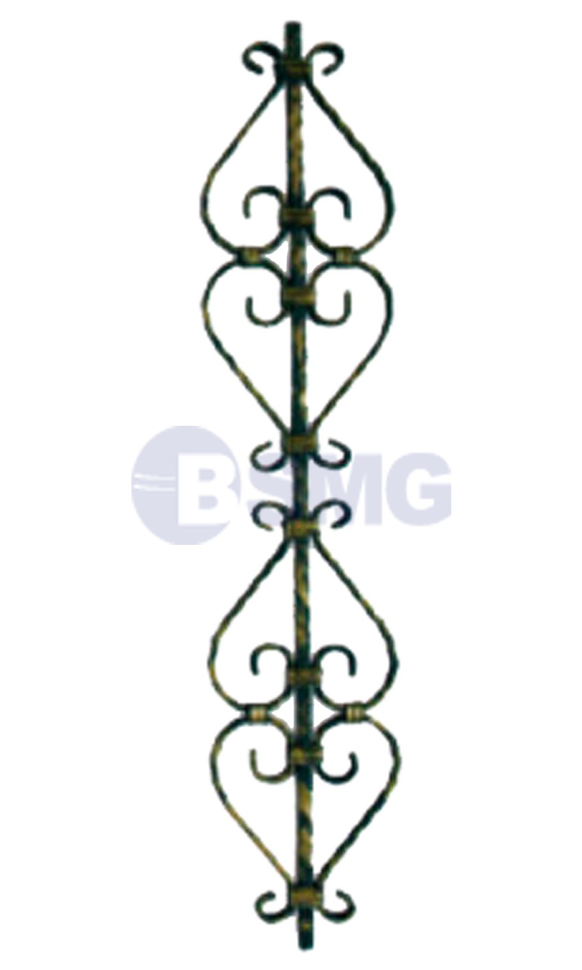 მოაჯირის კონსტრუქცია  15,5*75 სმ   009239