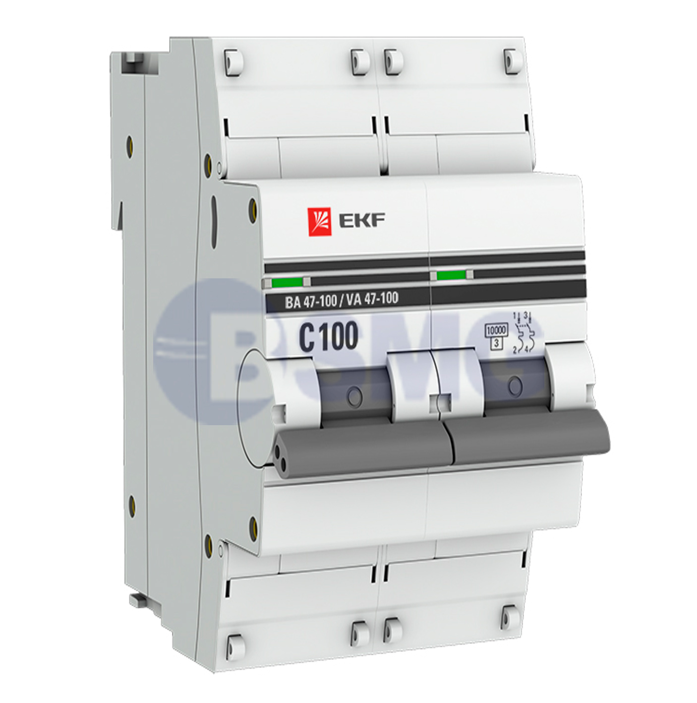 ავტ.ამომრთველი EKF 2P100A   027055