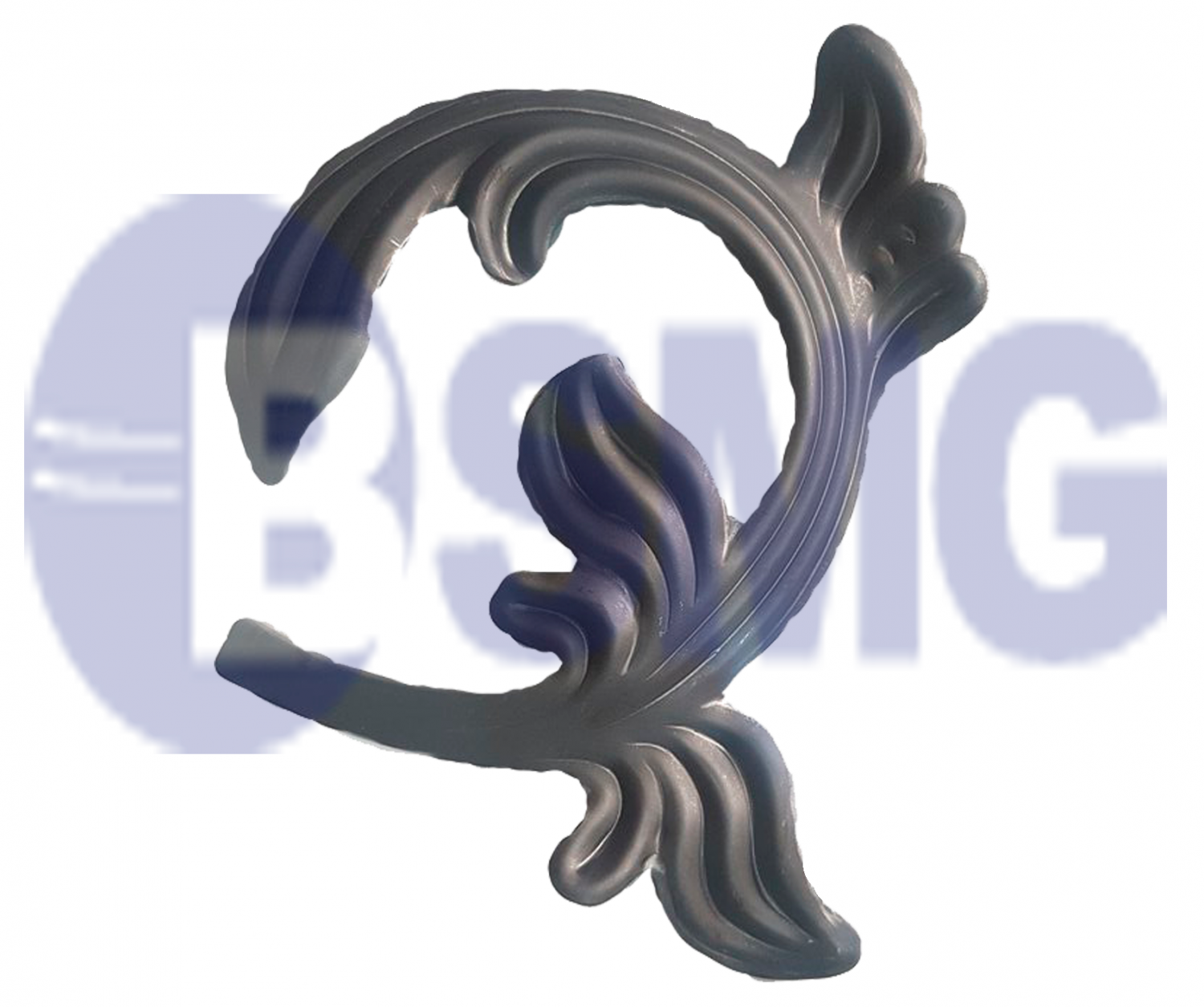 შავი ლითონის აქსესუარები  22x23სმ  007307