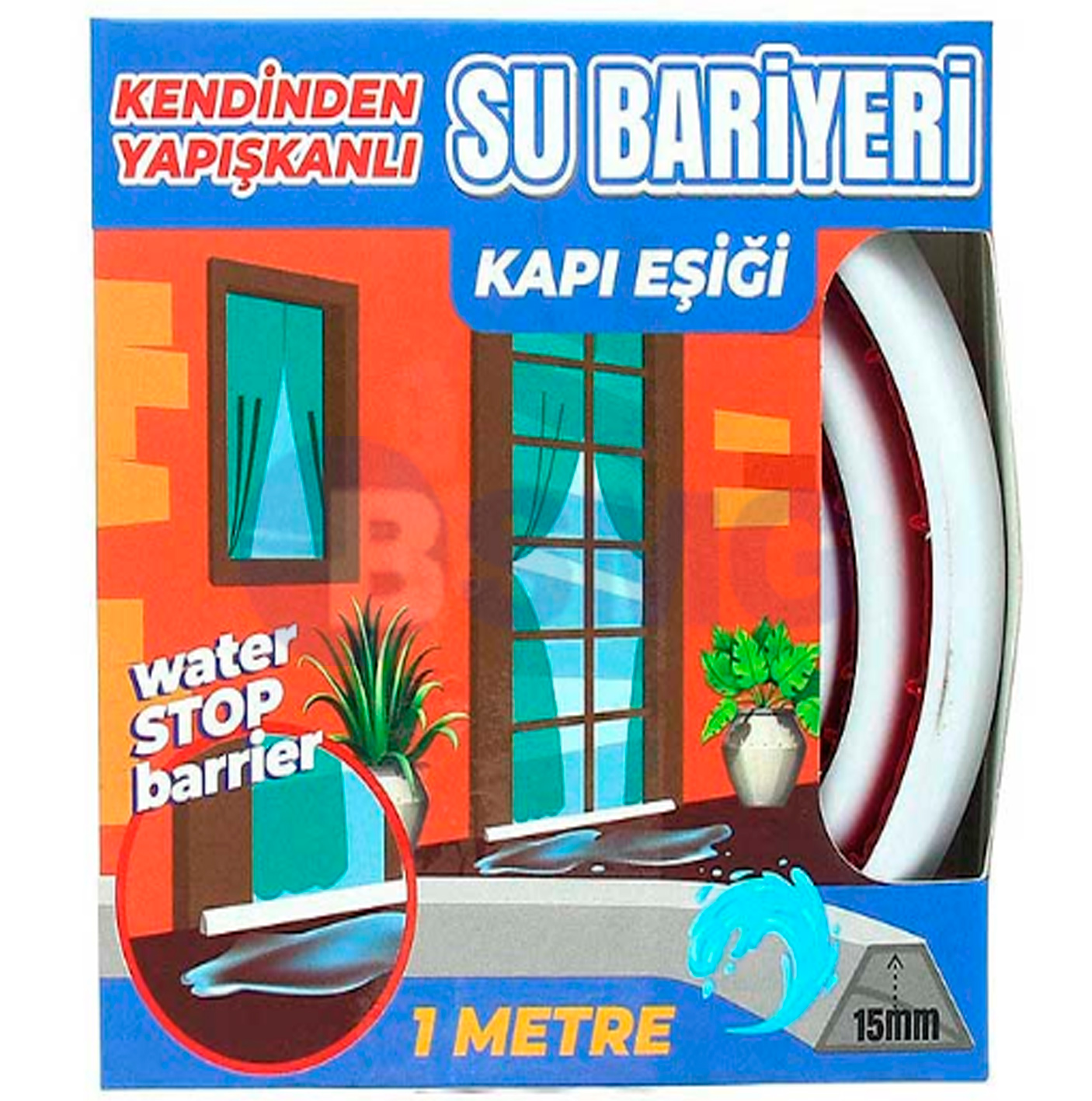 წყალგაუმტარი წებვადი ბარიერი 27მმ X 1მ    026359