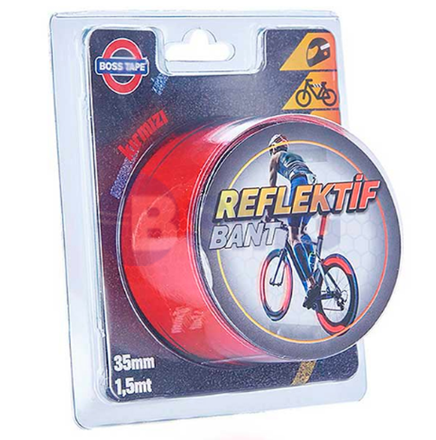 ამრეკლი სკოჩი წითელი 35მმ X 1.5მ     026381