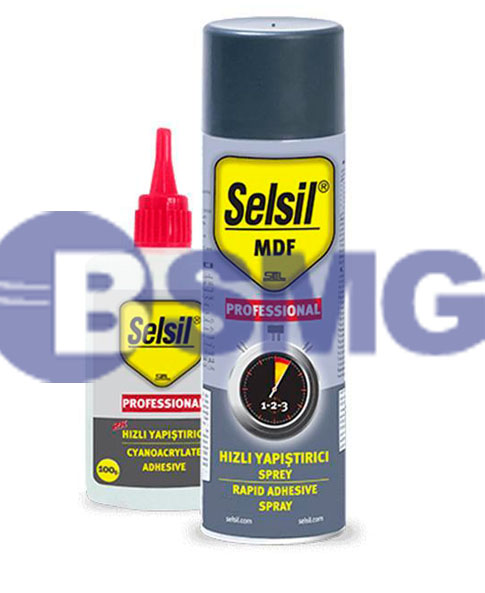 SEL56-8030 წებო selsil-MDF KIT 100ML+25GR   019799