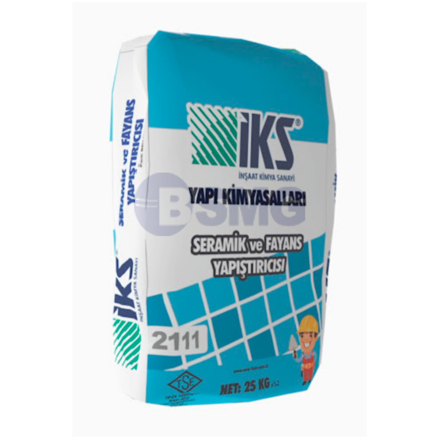 İKS 2111 წებოცემენტი (25 KG)  013826