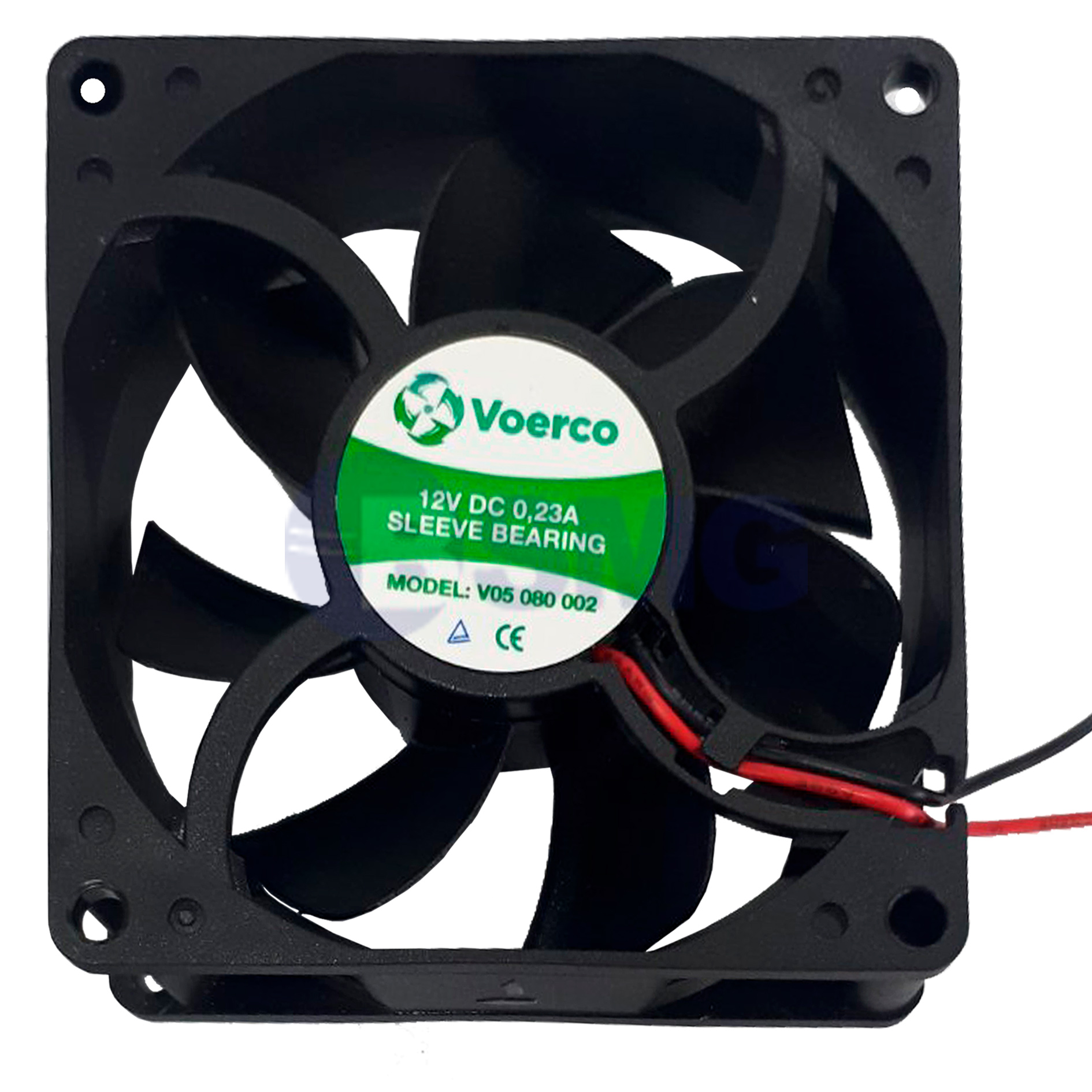 ქულერი 80*80*25 12ვ 3500 M3/H  025620