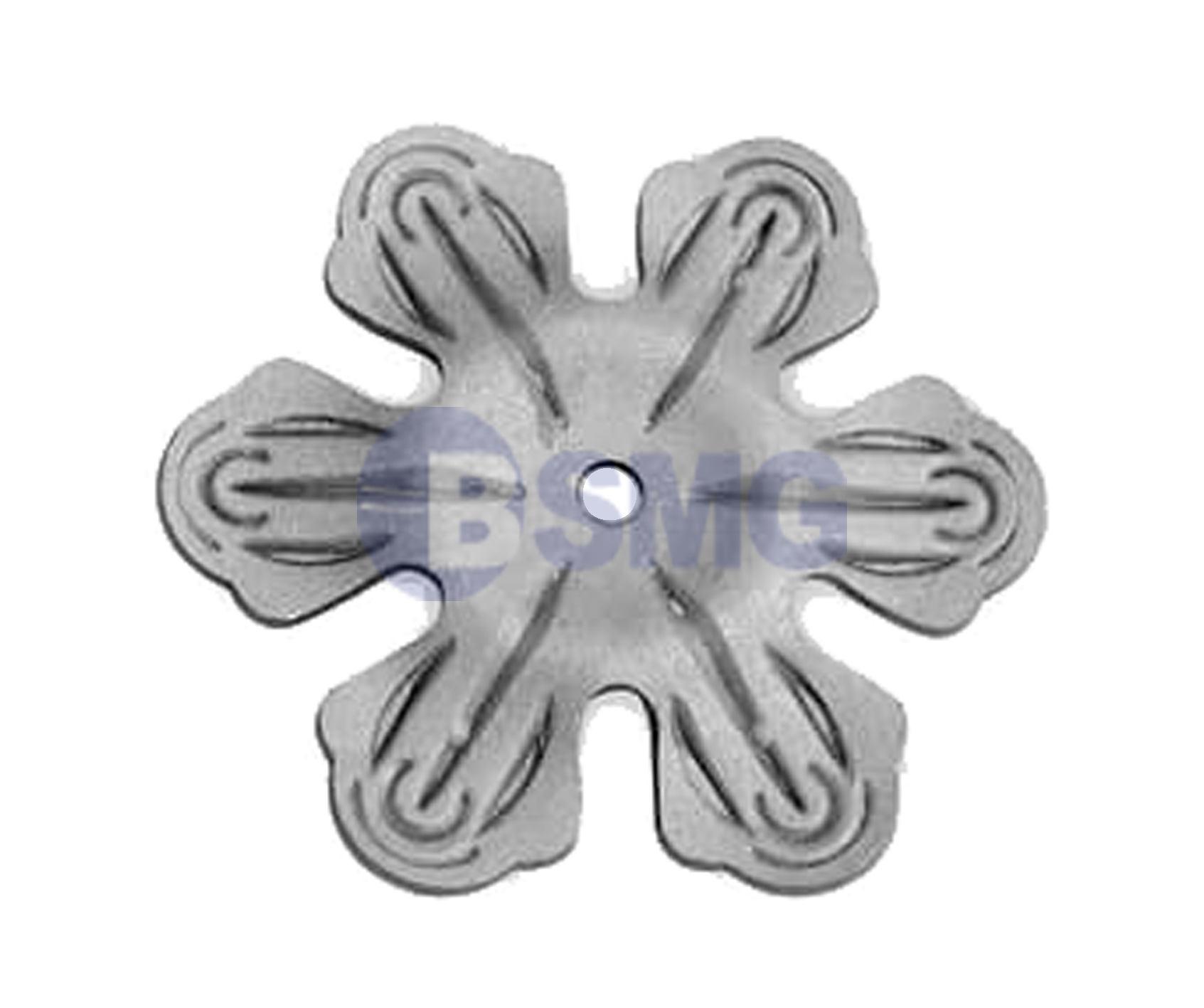 მოაჯირის და კარის აქსესუარი  010395  93,5*2 მმ