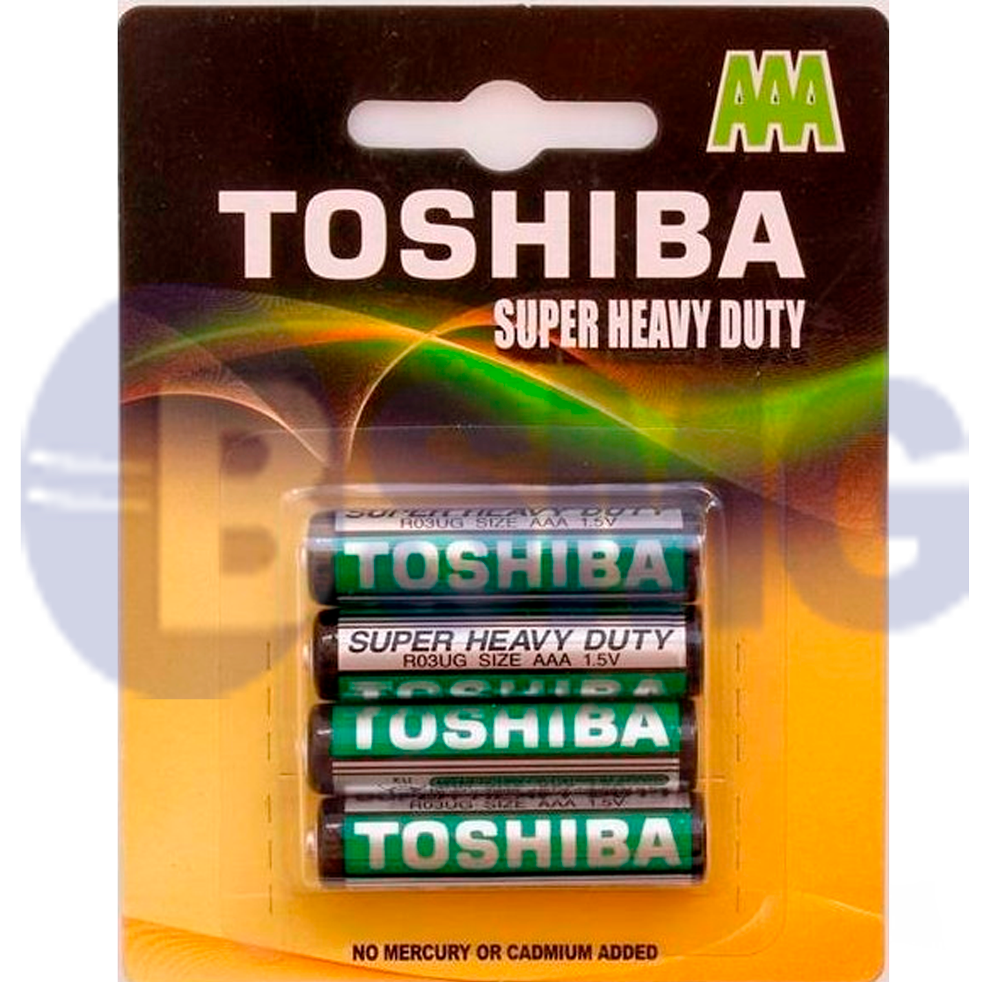 Toshiba "Super HD" AAA ელემენტი   BP	 000602