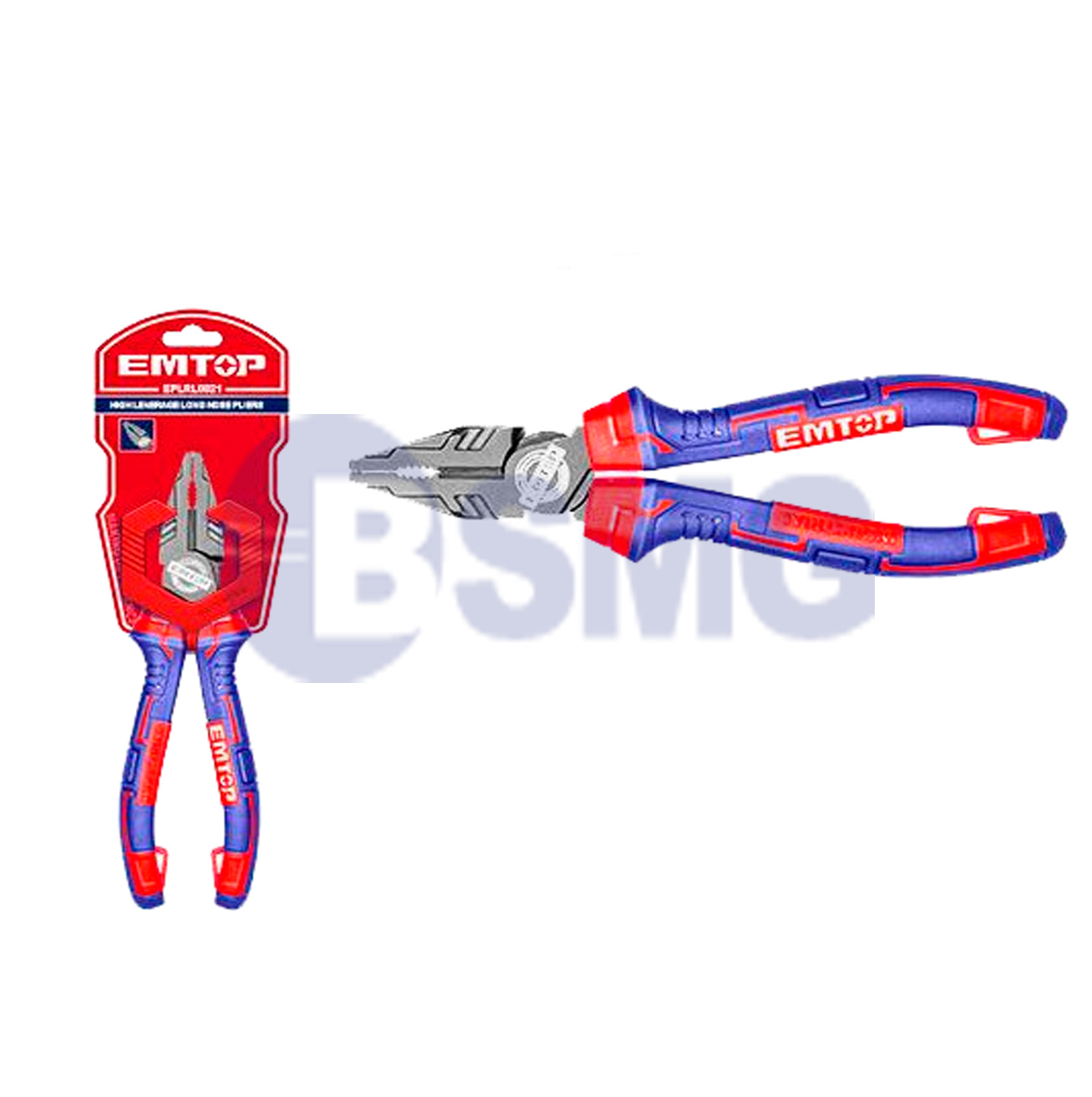 EMTOP ბრტყელტუჩა Cr-V 200მმ  023338