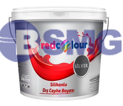 REDCOLOR  SİLVER სილიკონის საღებავი შიდა ინტერიერის  (თეთრი 10 KG) 016579