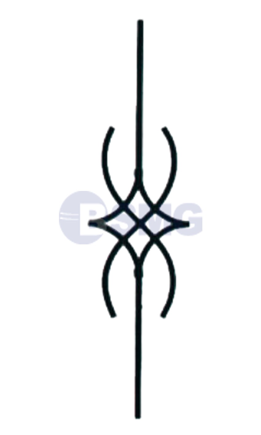 მოაჯირის კონსტრუქცია  20*38სმ    011362