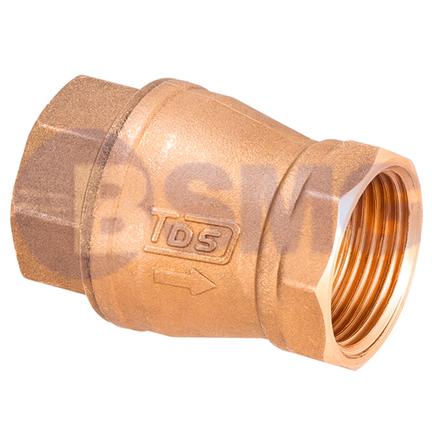 თითბერის უკუსარქველი ზამბარით 1" 1/4   203-4   TDS  013628