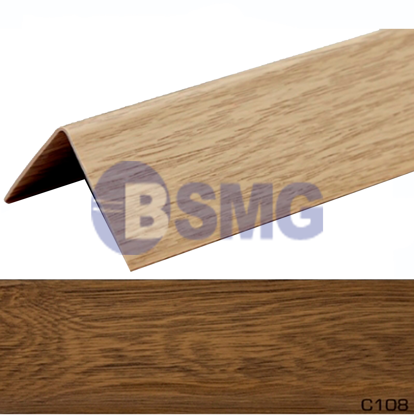 პლასტმასის პროფილი  30x30  Apollo  ფერი  C108   	001747