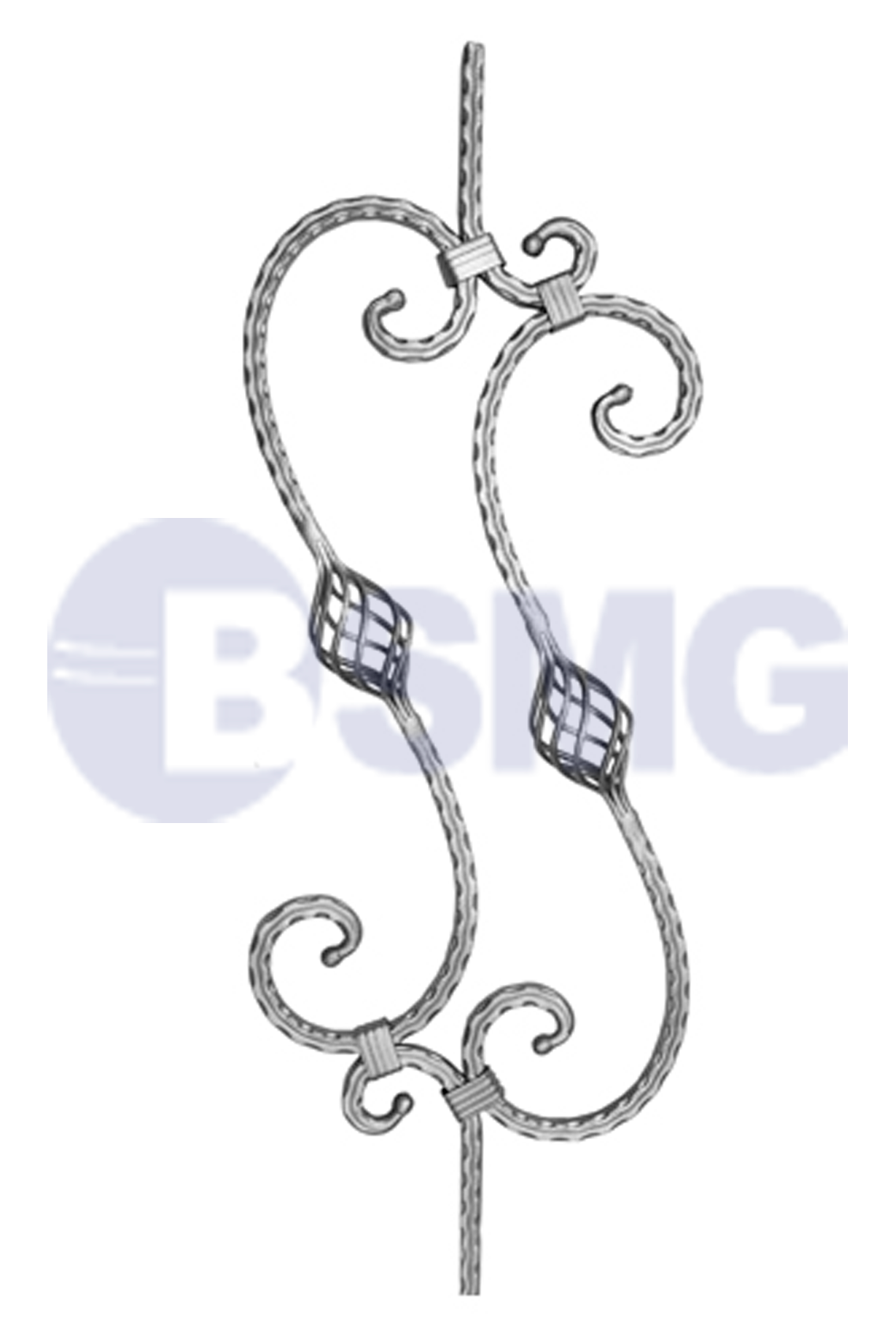 ჭედური კონსტრუქცია 358  25*90 სმ   012731