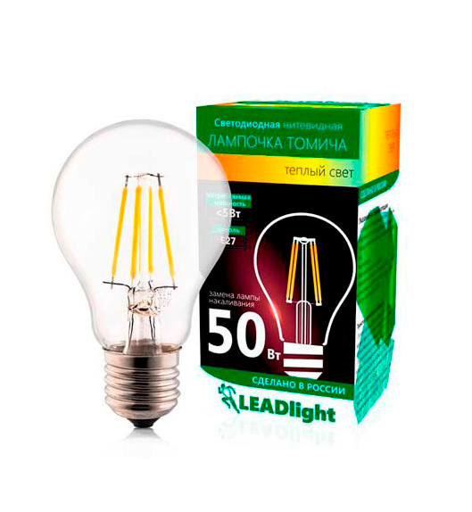 დიოდური ნათურა ლიდლაით სა 230-5-1 ე27/27 4000კ  020732