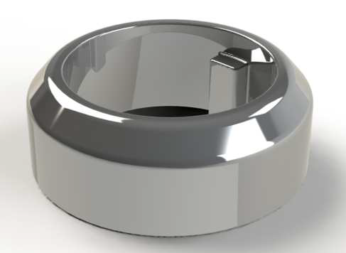 40მმ პაზიანი სტოიკის კალცო (ვერცხლი)  006295