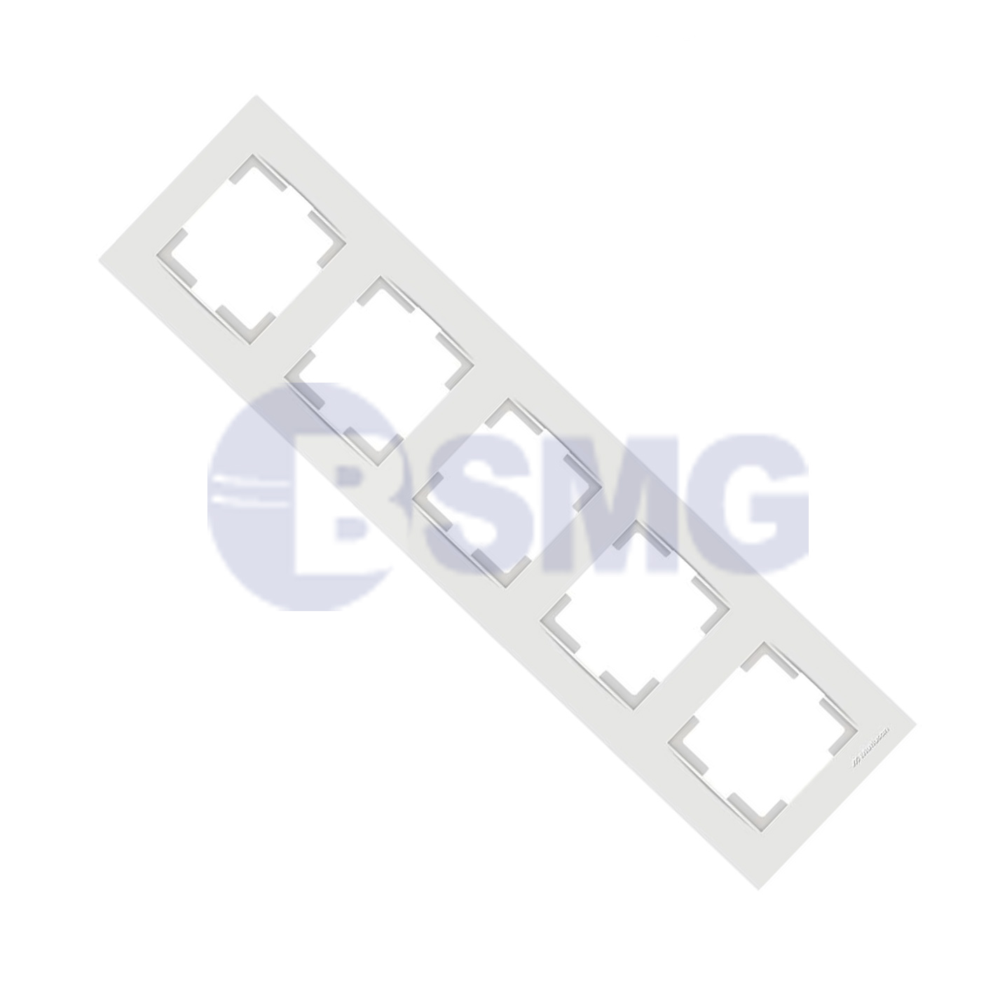 ჩარჩო  ხუთიანი  თეთრი RITA 5G.HORIZANTAL FRAME WHITE   008975