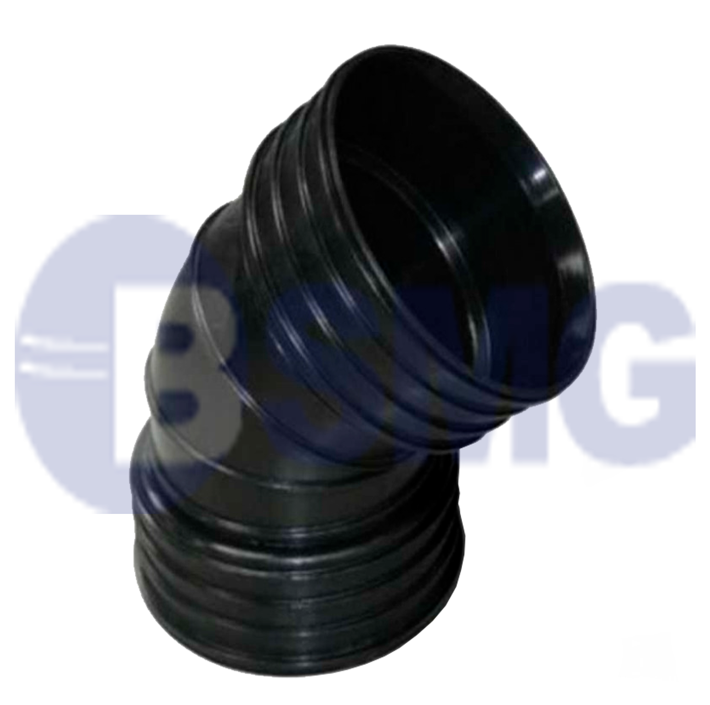 პლასტმასის გოფრირებული მუხლი 150მმ (45°) 022314