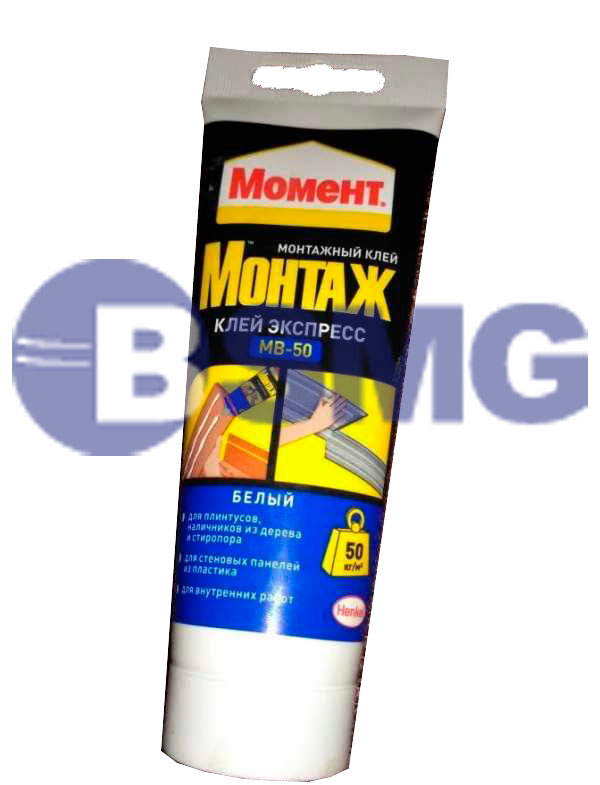 სამონტაჟო წებო "მომენტი" მონტაჟი 250 გრ.	002626