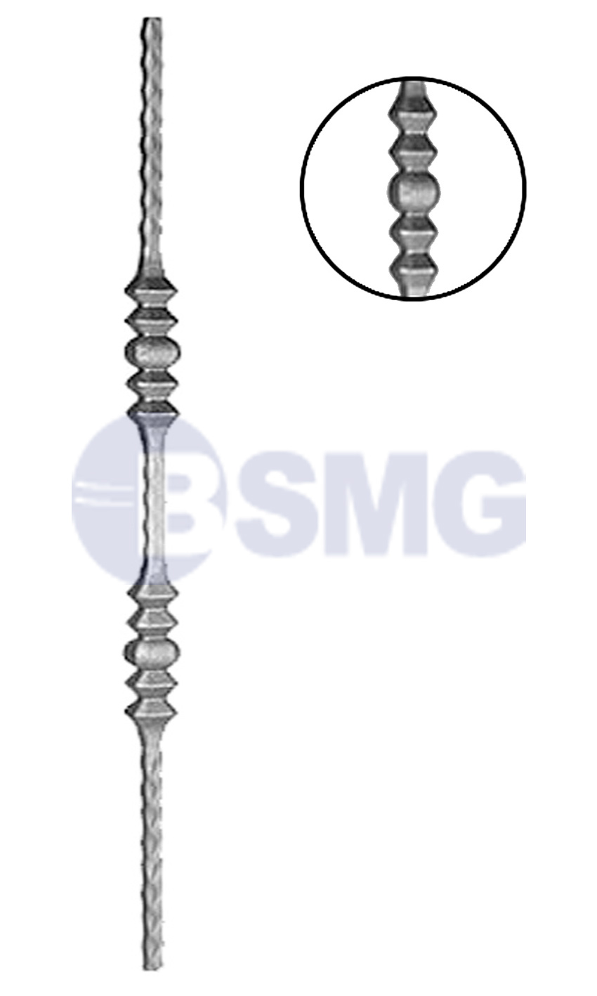 მოაჯირის კონსტრუქცია 12*80სმ  010491