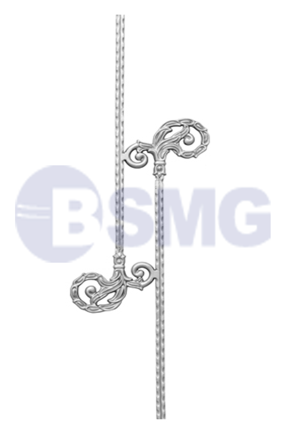 მოაჯირის კონსტრუქცია 9*5 სმ   013400