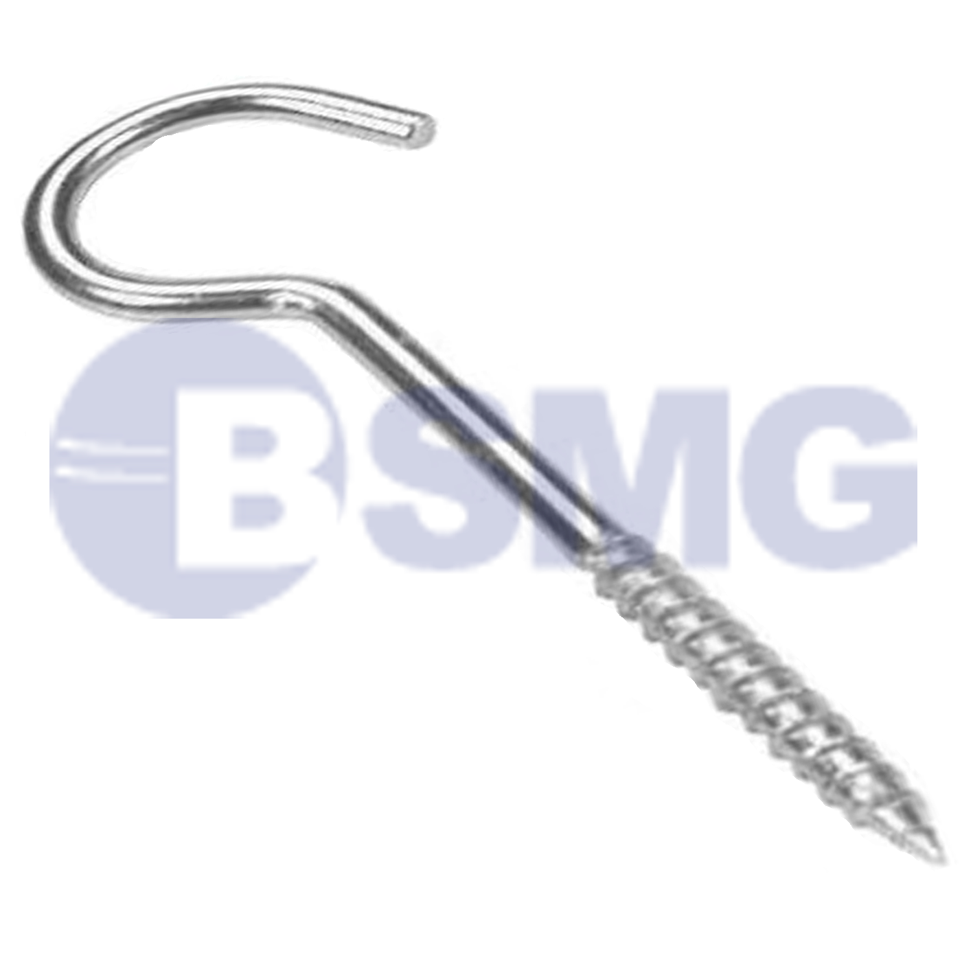 ლითონის კაუჭი ჭაღისათვის 24*200   017008