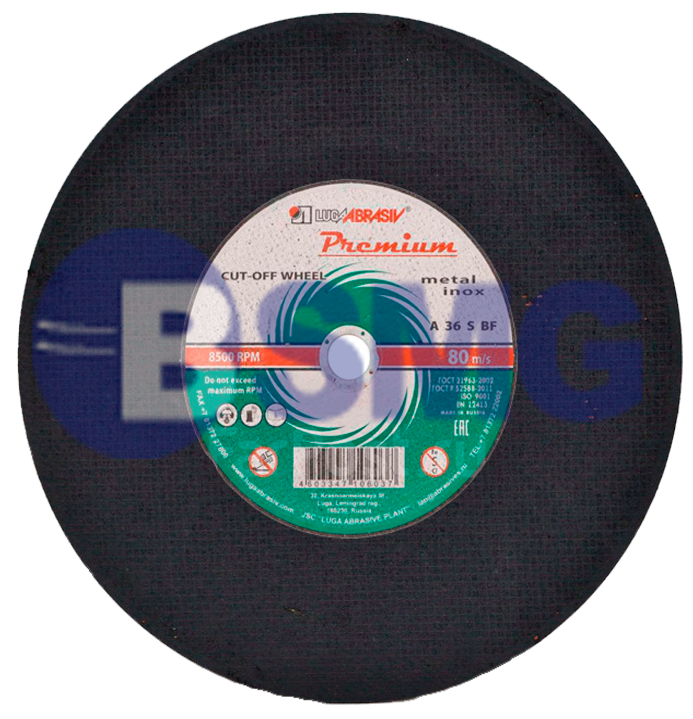 საჭრელი დისკი 41 300 3 32 A 24 S BF 80 2 мет.+нерж.ручн. prem.   019253