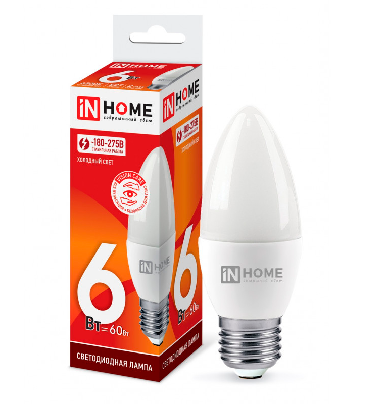 ლედ-სვეჩი-ვც 6ვტ ე14 6500კ 540ლმ ინჰოუმ   021098