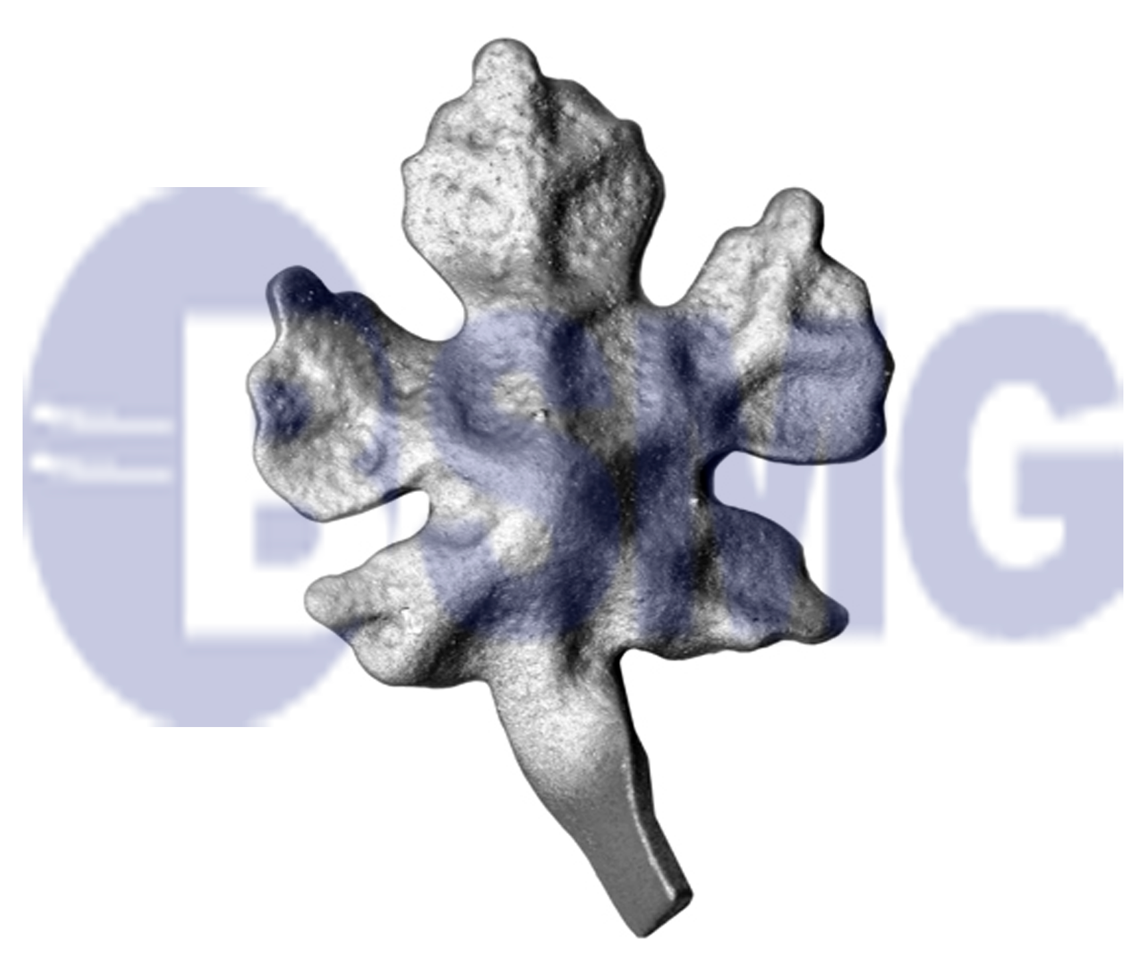 ლითონის  აქსესუარი, ფიგურა   013355