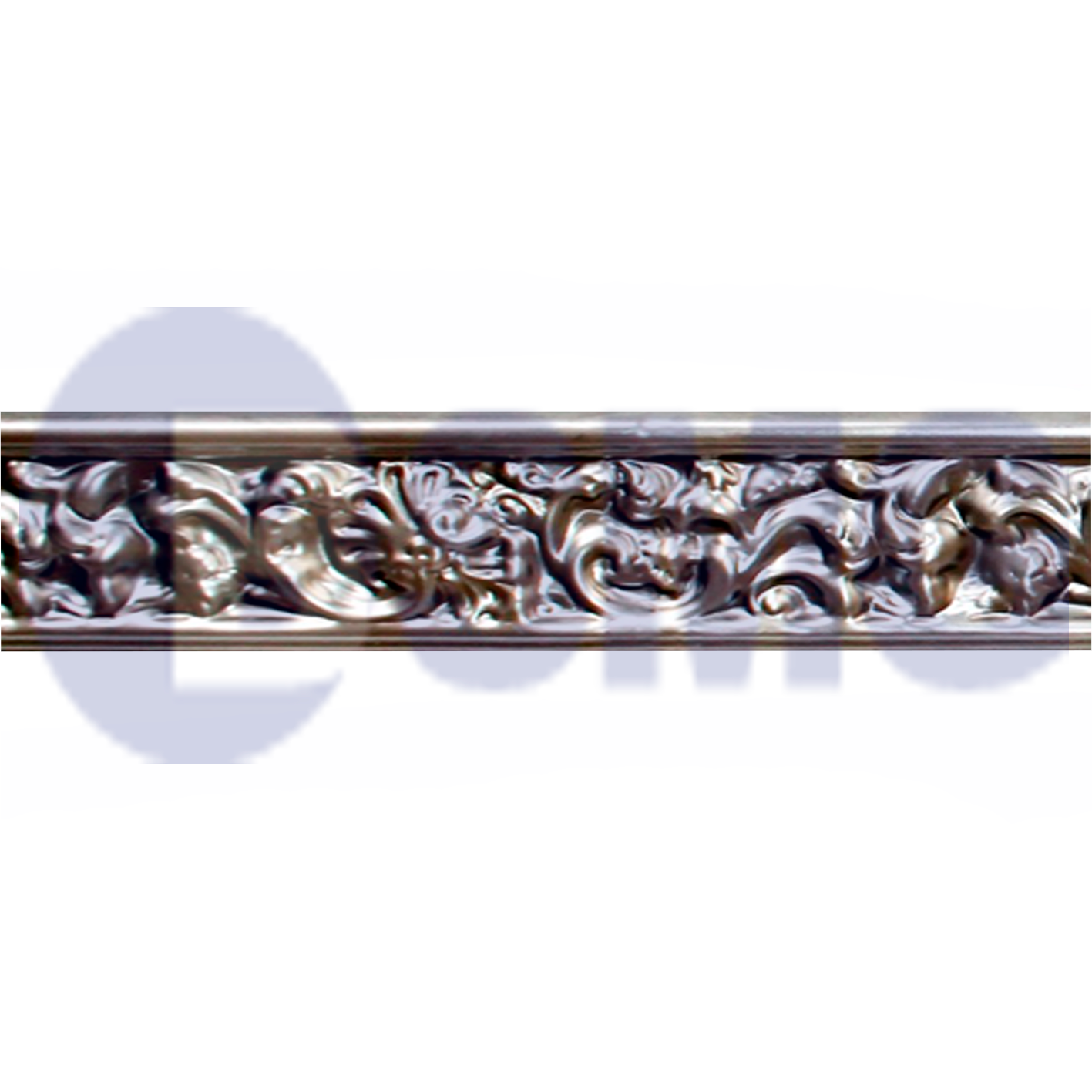 ლითონის  აქსესუარი, ფიგურა  7,2*300 სმ    010558