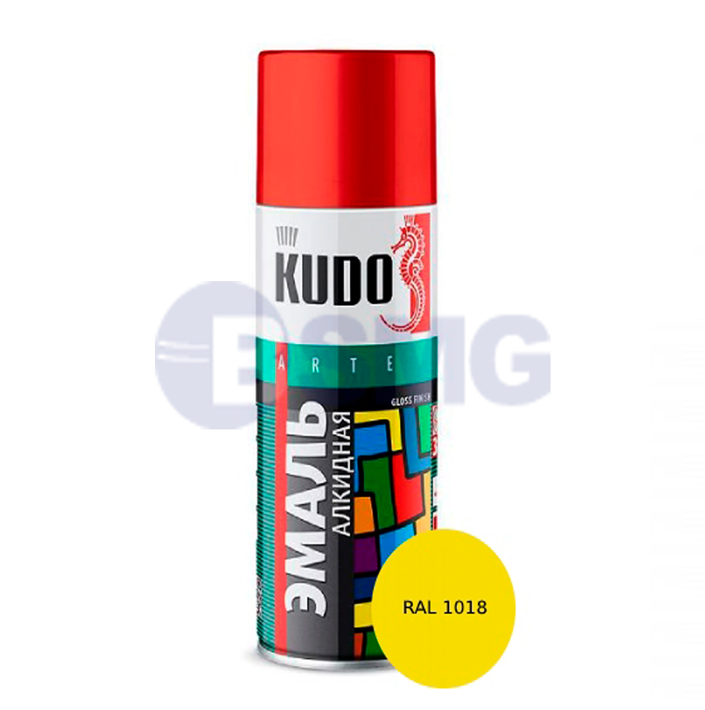 უნივერსალურსპრეი ემალი ყვითელი, აეროზოლი (520 მლ)KU-1013  025048