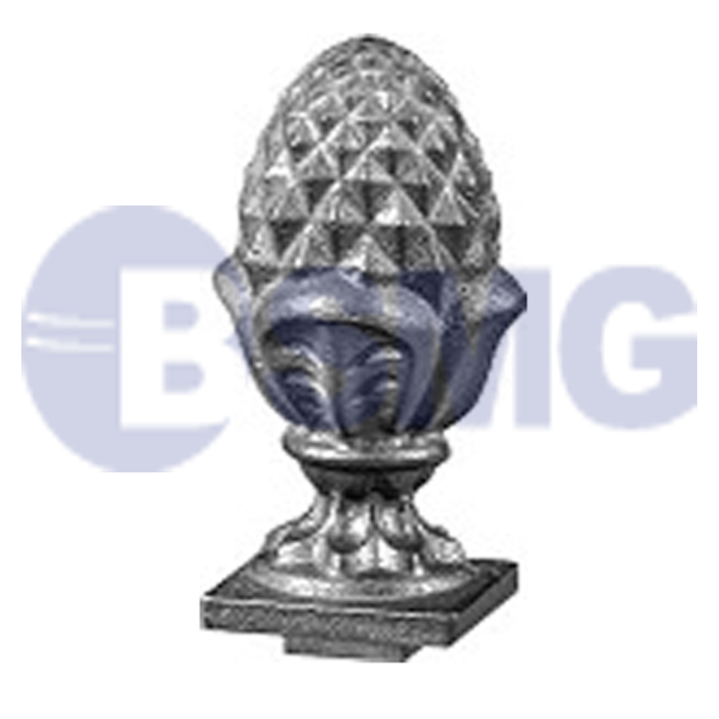 დეკორატიული ხუფი   9,5*4,5  სმ  013339