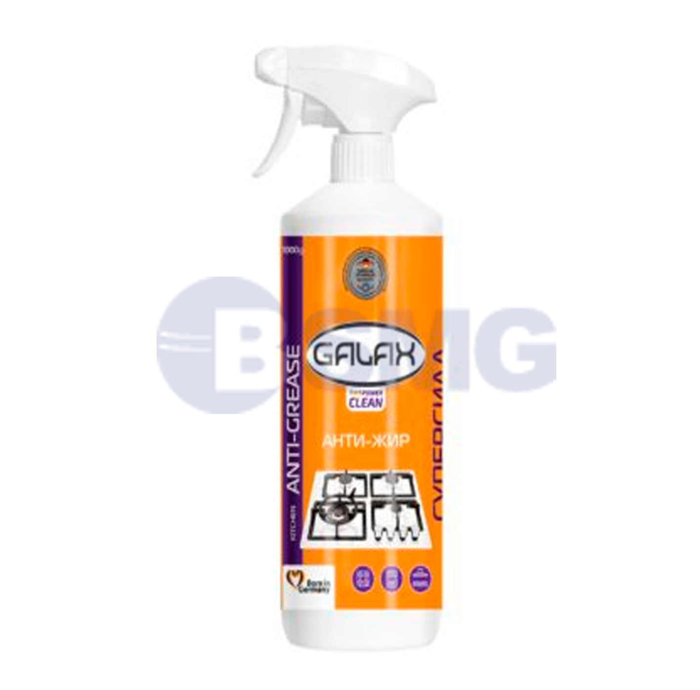 4472 - სამზარეულოს ზედაპირებიდან ცხიმის მოსაშორებელი GALAX das PowerClean, 1000 გრ    022971