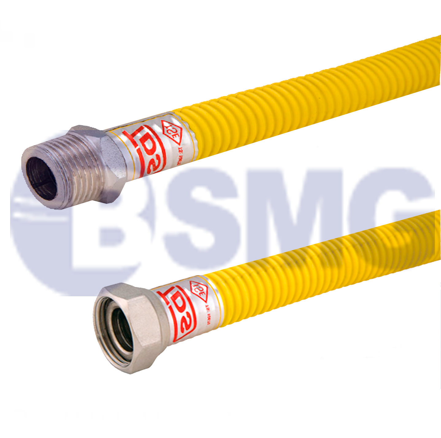 ბუნებრივი აირის მილი 3/4-3/4 შიგა-გარე ხრახნით  50 სმ     FL-232    TDS  012362