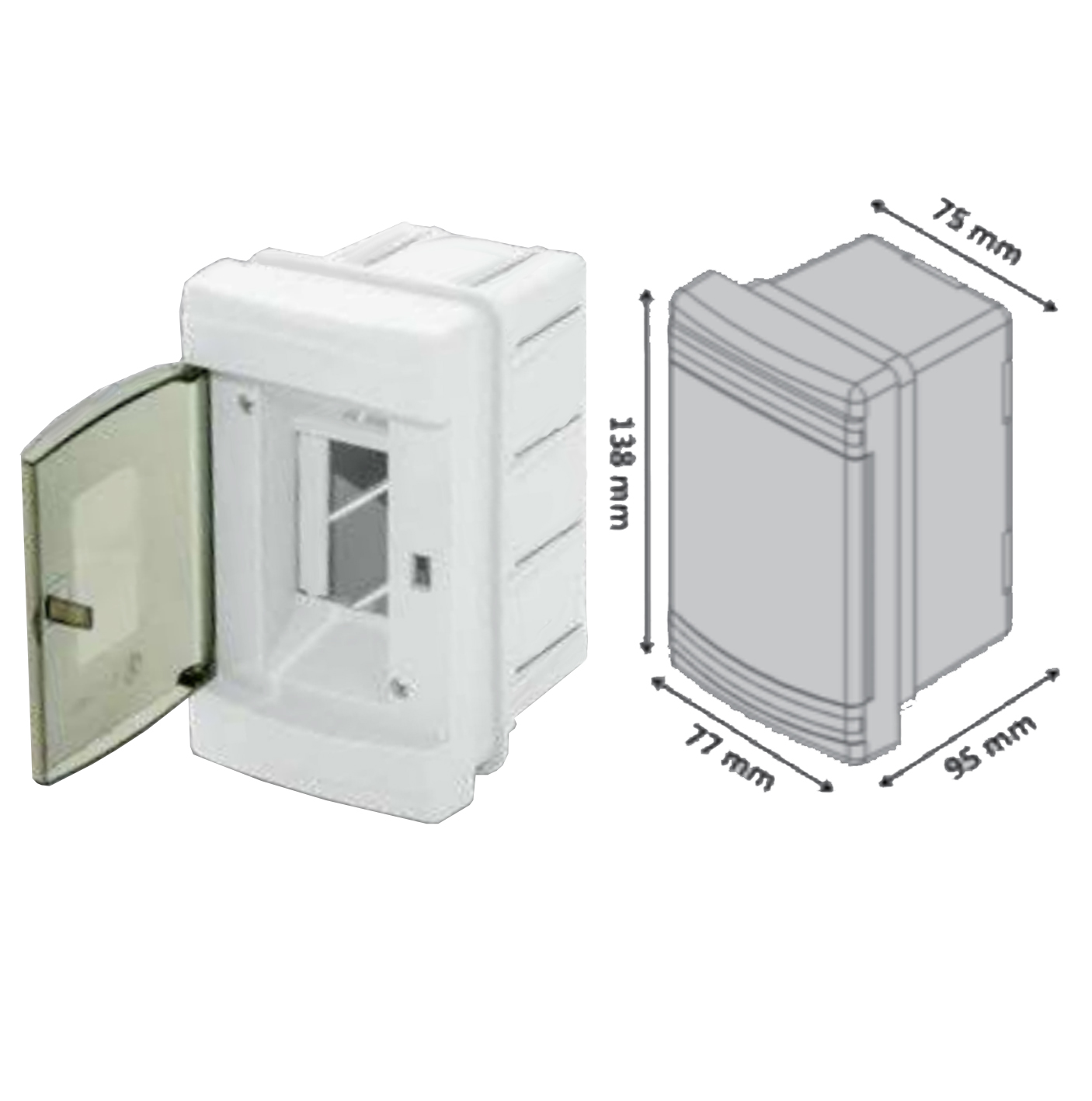 BR-821 ელ.ავტომ.ყუთი 2-ნი შიგა   018620