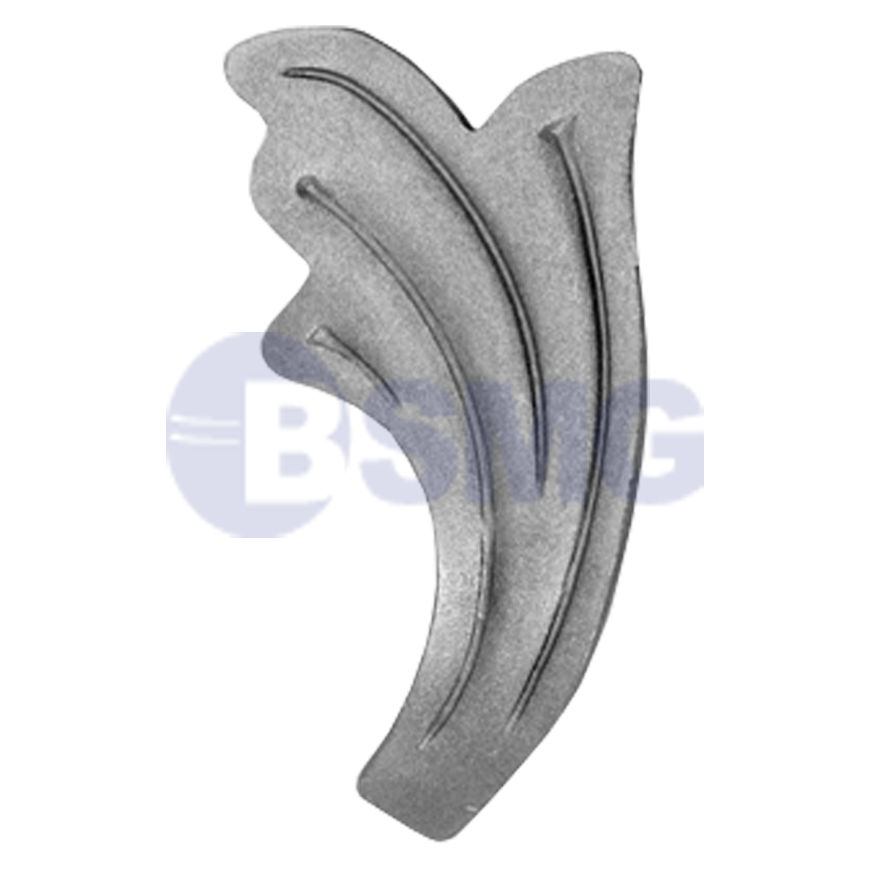 ლითონის აქსესუარი, ფიგურა   5*9 სმ  010324