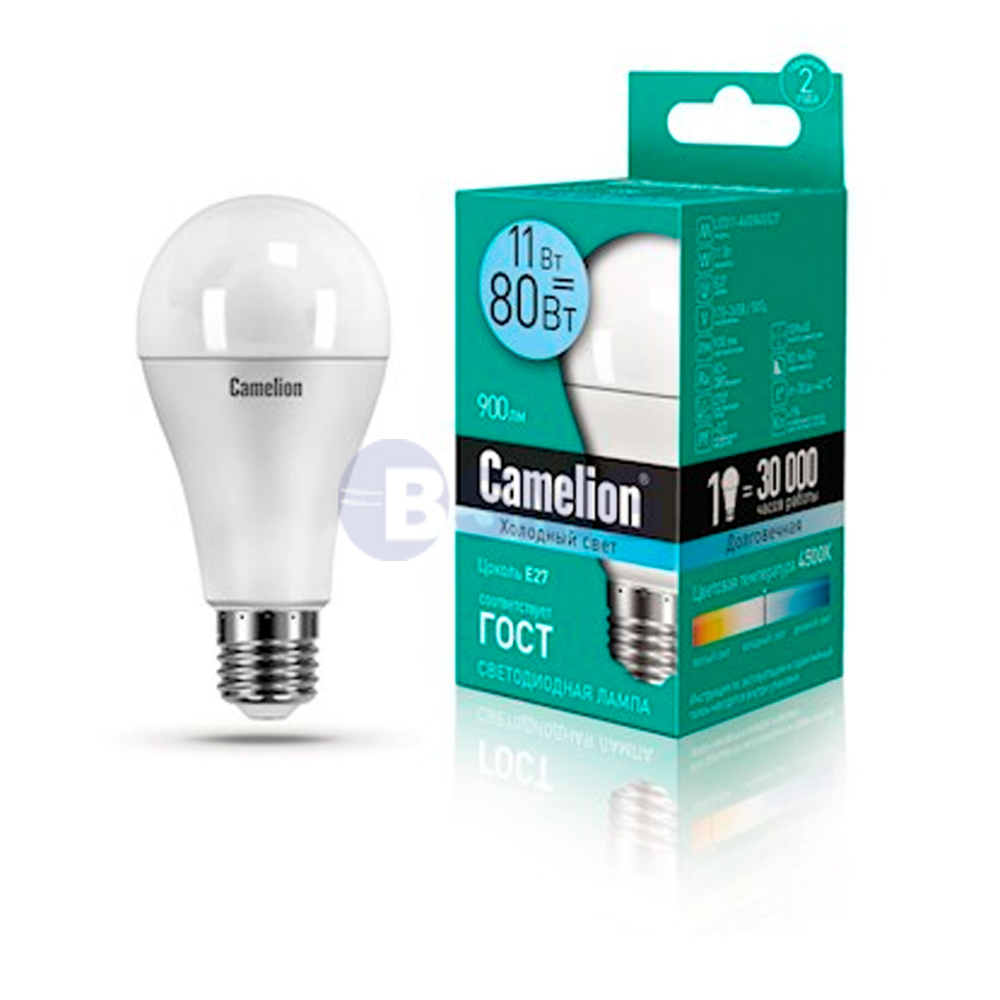 Camelion Led Lamp LED13-A60/865/E27 ნათურა ლედ განათებით ეკონომიური 13 ვატი   023721