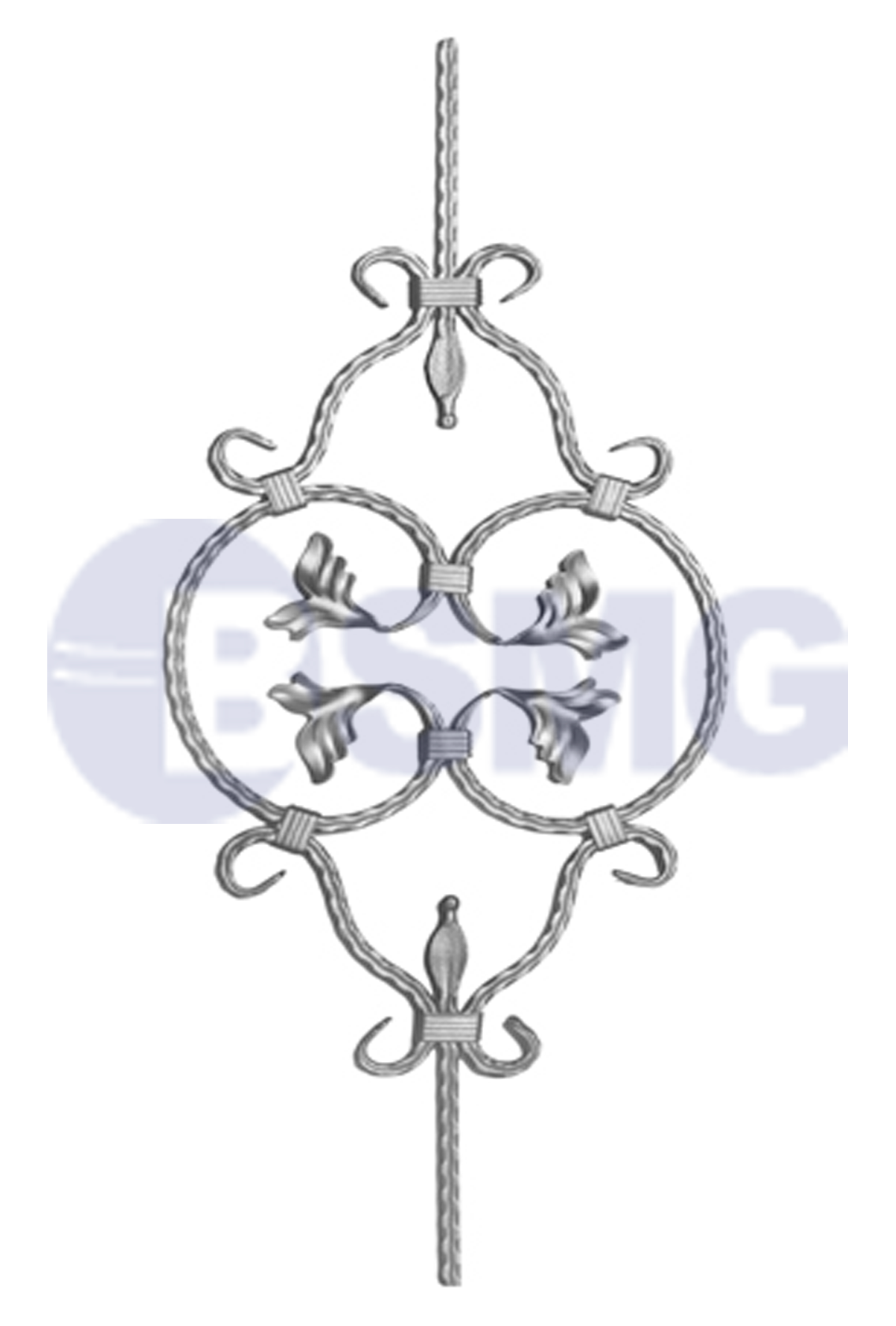 ჭედური კონსტრუქცია 105  37*90 სმ  012694