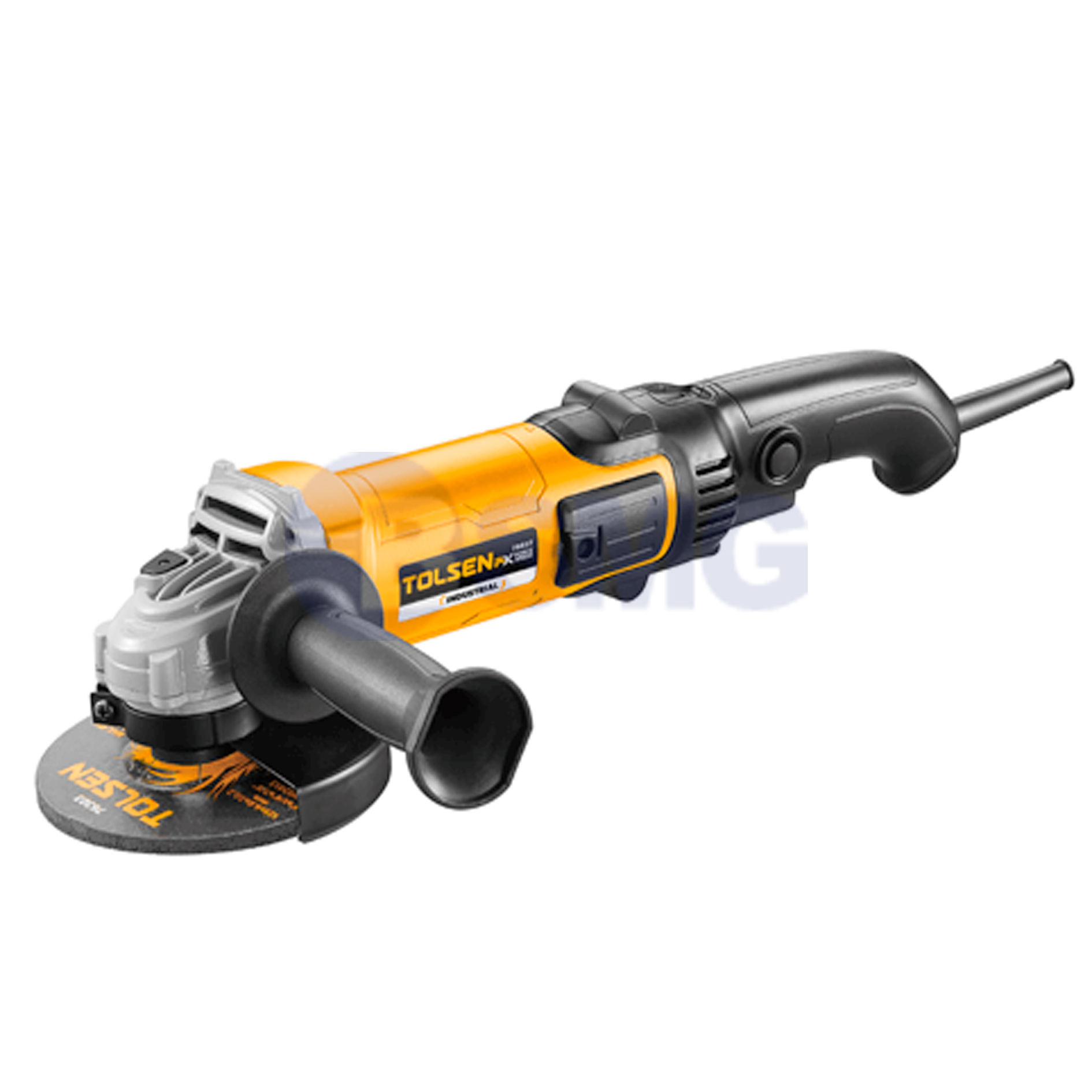 TOLSEN TOL1908-79527 ელექტრო სახეხი ხელსაწყო 125mm სიჩქარის რეგულირებით1200W   024320