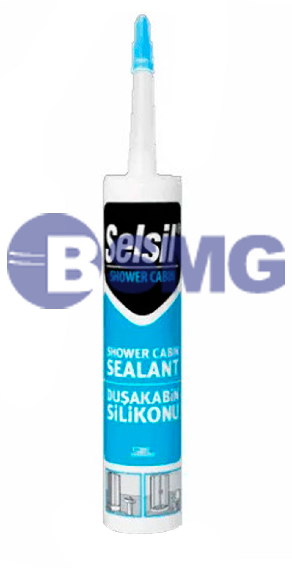 SELSIL SEL17-4315 სილიკონი shower cabin clear  021477