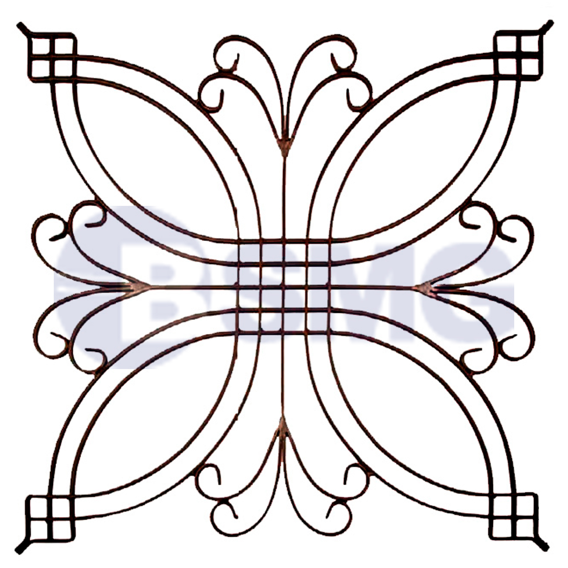 მოაჯირის კონსტრუქცია  80*80 სმ   022571