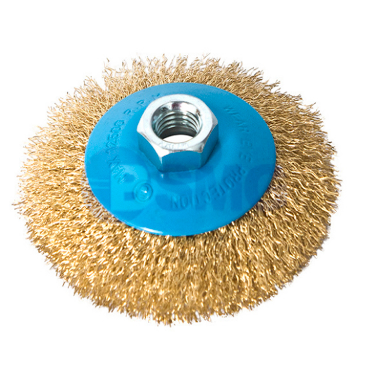 FWB14100C რკინის სახეხი მავთული-რბილი ბალგარკაზე 4"- M14 (მრგვალი და ბრტყელი)   027734