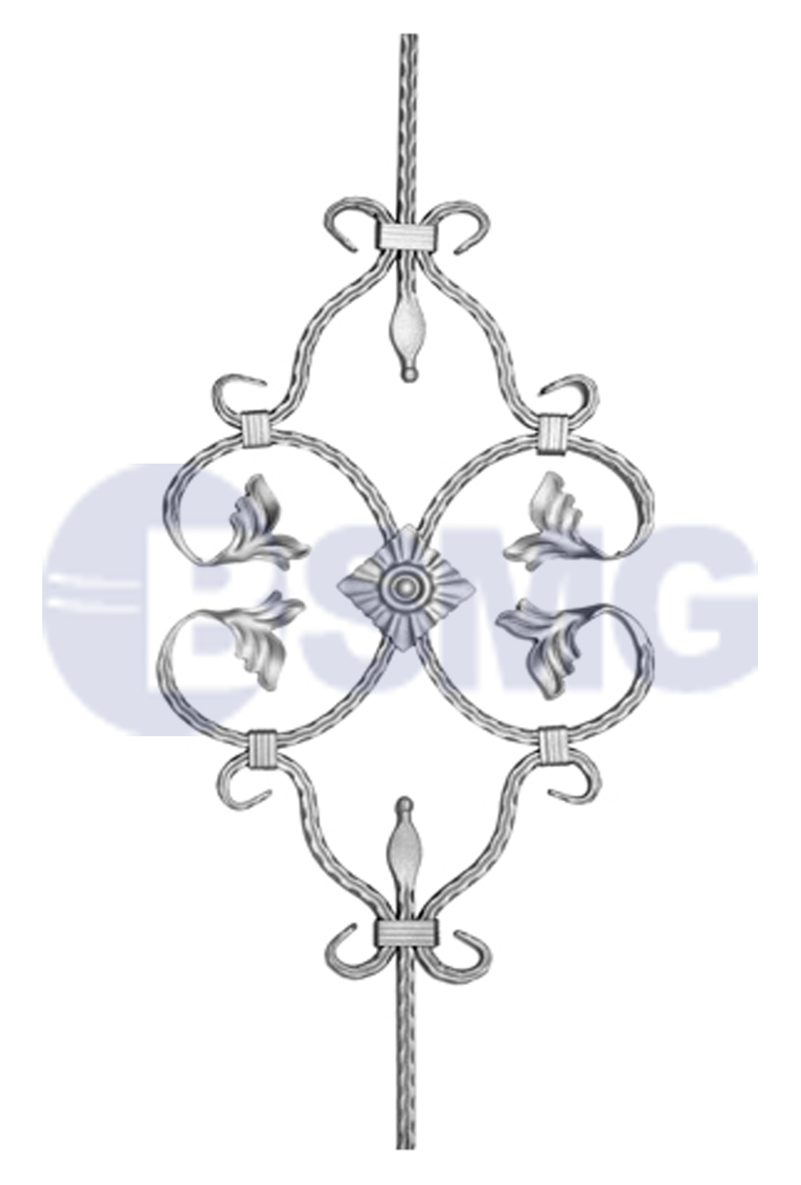 ჭედური კონსტრუქცია 104   37x90 სმ    012693